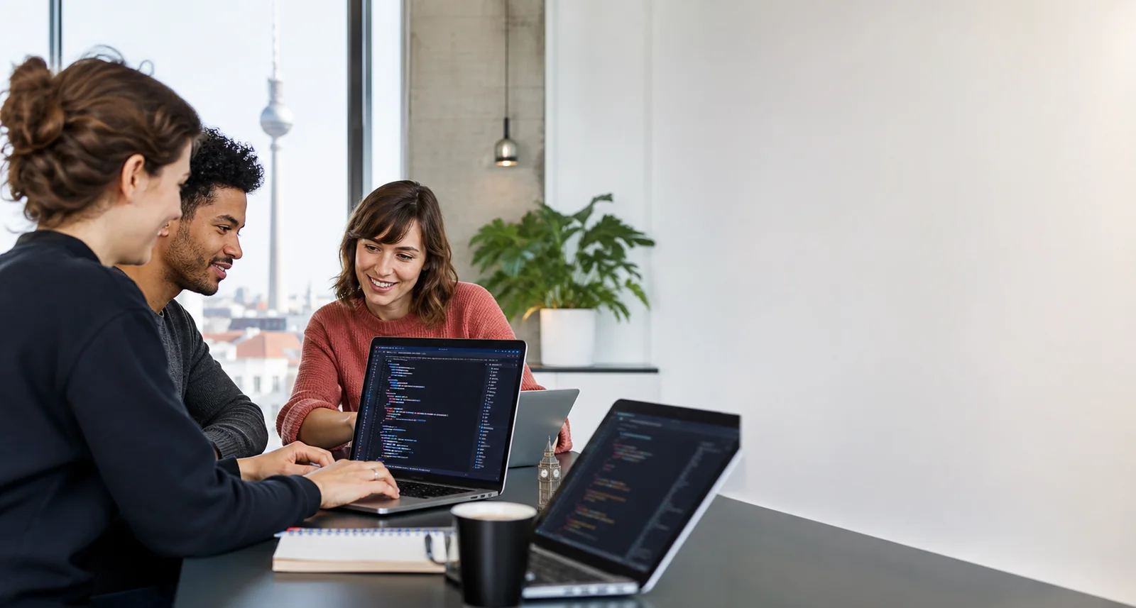 Anfänger lernen Programmierung online bei CodeCourse in einem modernen Kursraum